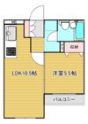 コスモプレイス志木の間取り画像