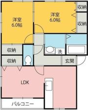 ドリームプラッツ高藤Ⅱの間取り画像