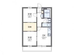 レオパレスソレイユの間取り画像