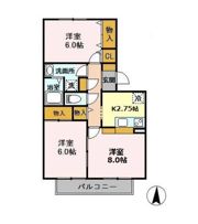 コートエスペランサ Aの間取り画像