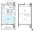 プライムアーバン芝浦LOFTの間取り画像