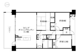 サーパス市駅南の間取り画像