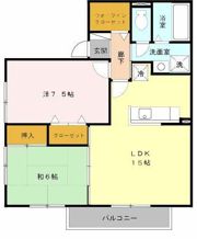フォレスト谷上の間取り画像