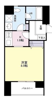 オーキッドプレイスの間取り画像