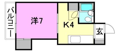 東一万ビルの間取り画像