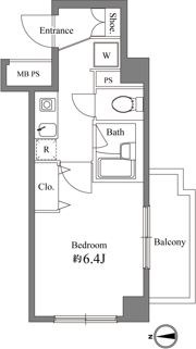 EXIA元住吉の間取り画像