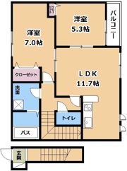 リバーウッド貴船の間取り画像