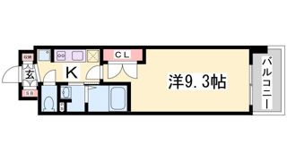 アルファレガロ神戸ウエストの間取り画像