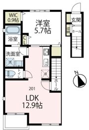セゾンヴェールの間取り画像