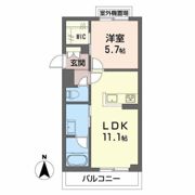 シャーメゾン ノーススクエアの間取り画像