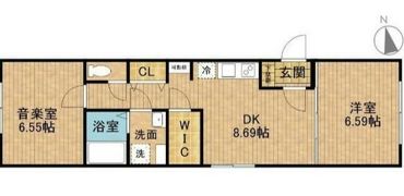 RASICLAS CAPITALー2の間取り画像