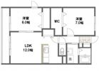 ラフレシールの間取り画像