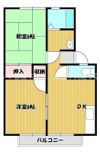 ハイツ瀬戸B棟の間取り画像