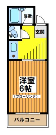 参宮橋五番館の間取り画像