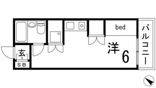 Dcourt六甲の間取り画像