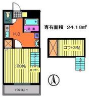 ラピタ沖浜の間取り画像