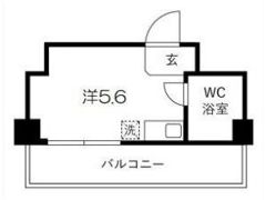 コスモプラザ三宮の間取り画像