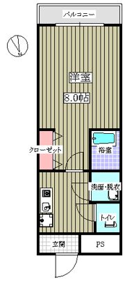 イーストヴィレッジ大宅の間取り画像