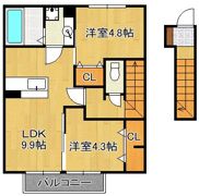 アルウェットの間取り画像