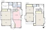 板橋区赤塚5丁目戸建の間取り画像