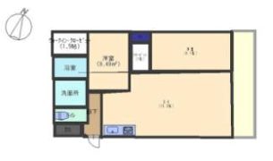 ルセーヌ森北の間取り画像