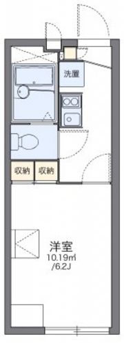 レオパレスサンメゾンの間取り画像