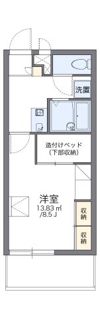 レオパレスシーサー館の間取り画像