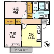 サンシャイニーひばり B棟の間取り画像