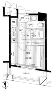 メインステージ大山の間取り画像