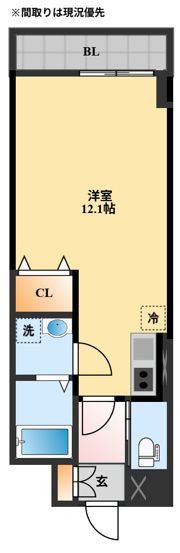 デスカンサルⅡの間取り画像