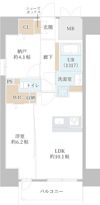 DAIYA STORK 阿波座の間取り画像