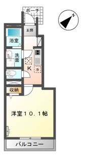 メゾン コンフォールの間取り画像