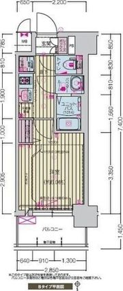 プレサンス千種駅前レガートの間取り画像