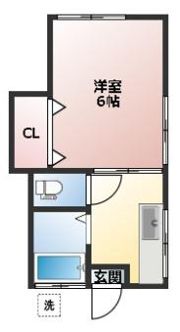 中野コーポの間取り画像