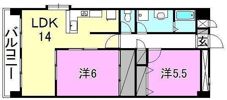 アービア永木の間取り画像