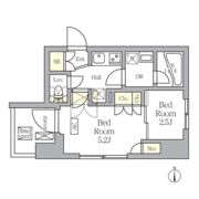 アジールコート王子の間取り画像