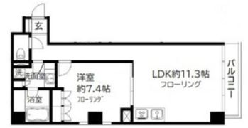 恩永メルヴェイユの間取り画像