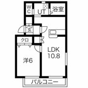 メゾンヒラノの間取り画像