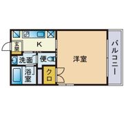 オアシス西新の間取り画像