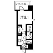 ワールドアイ梅田WESTの間取り画像