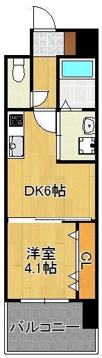 アルティザ小倉の間取り画像