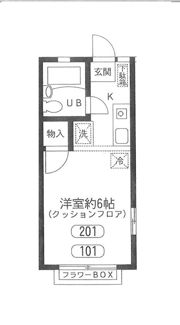 パステルハイムの間取り画像