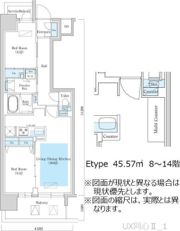アーバネックス同心IIの間取り画像