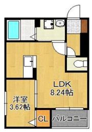 サニーガーデン銀座の間取り画像