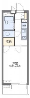 レオパレスグランドールの間取り画像