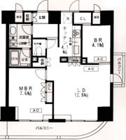 プライムアーバン千住の間取り画像