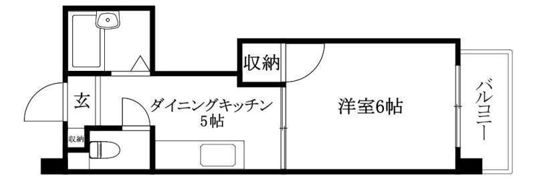 セントラルハイツの間取り画像