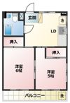 太陽ハイツの間取り画像