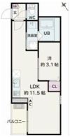 Jack koshinⅥの間取り画像