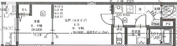 Act塚本5丁目の間取り画像